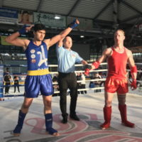 Umarjon Davlatov erkämpft Deutschen Muaythai Meistertitel